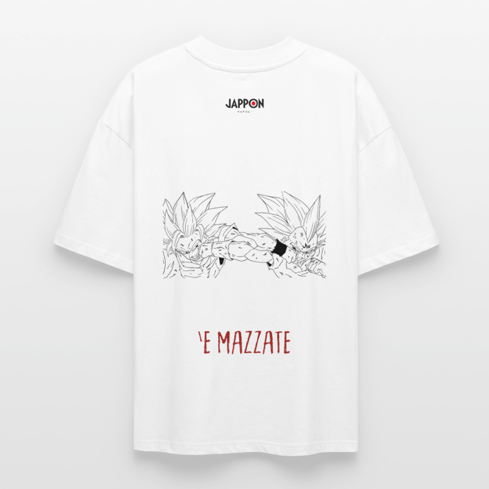38 ALT GokuVSMajinVegeta - bianco