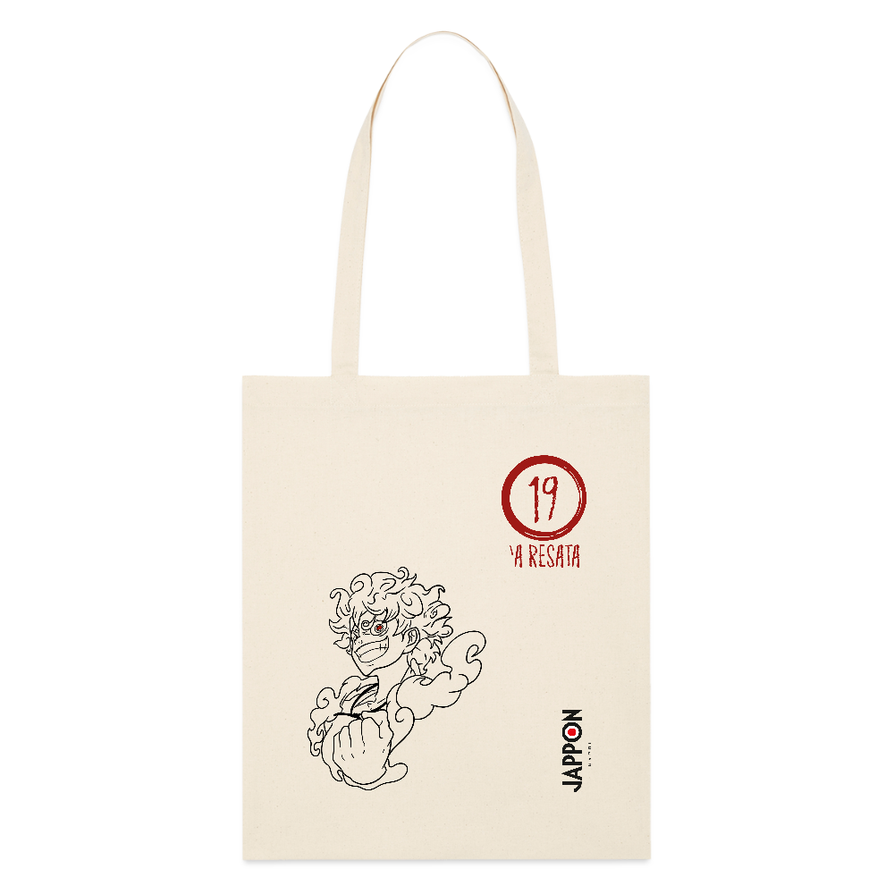 19 Luffy Gear 5 - Tote Bag - bianco grigio