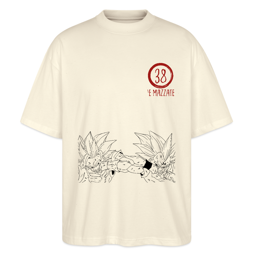 38 GokuVSMajinVegeta - bianco grigio