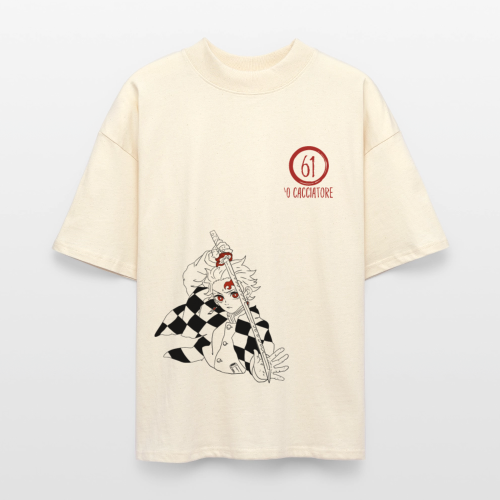 61 Kamado Tanjiro - bianco grigio