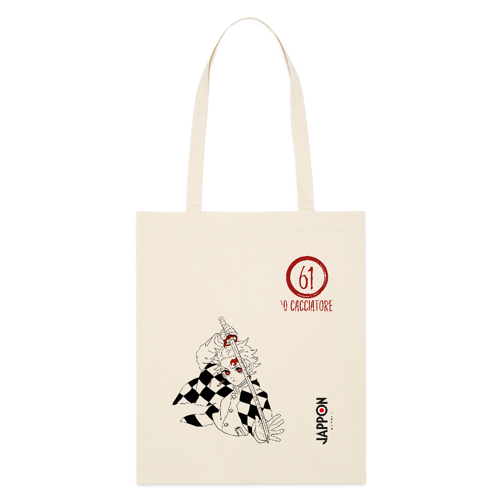 61 Kamado Tanjiro - Tote Bag - bianco grigio