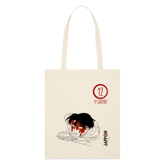 12 Levi Ackerman - Tote Bag - bianco grigio