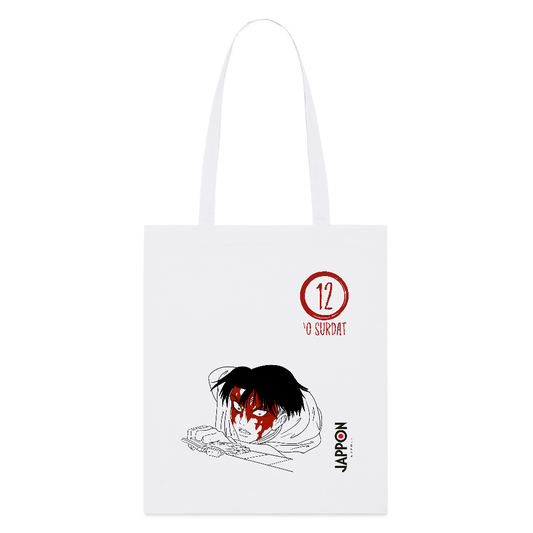 12 Levi Ackerman - Tote Bag - bianco